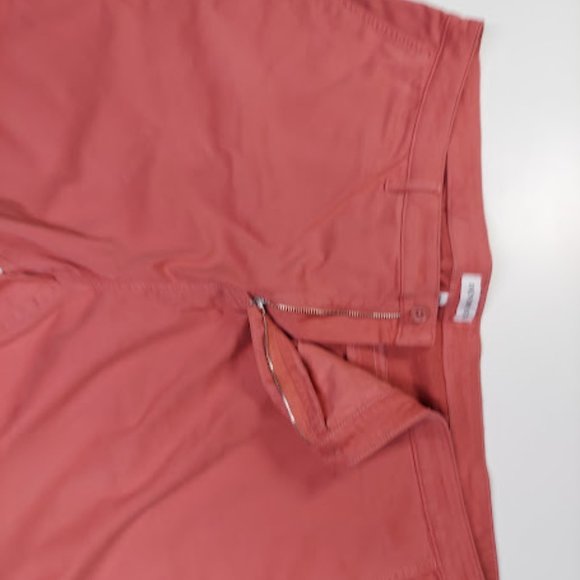 Denim Six Women's Plus Size 28W Faded Rose Capri Pants w/ Cuffs Zip and Button - Picture 10 of 11